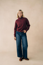 Unisex Quarter Zip Sweat