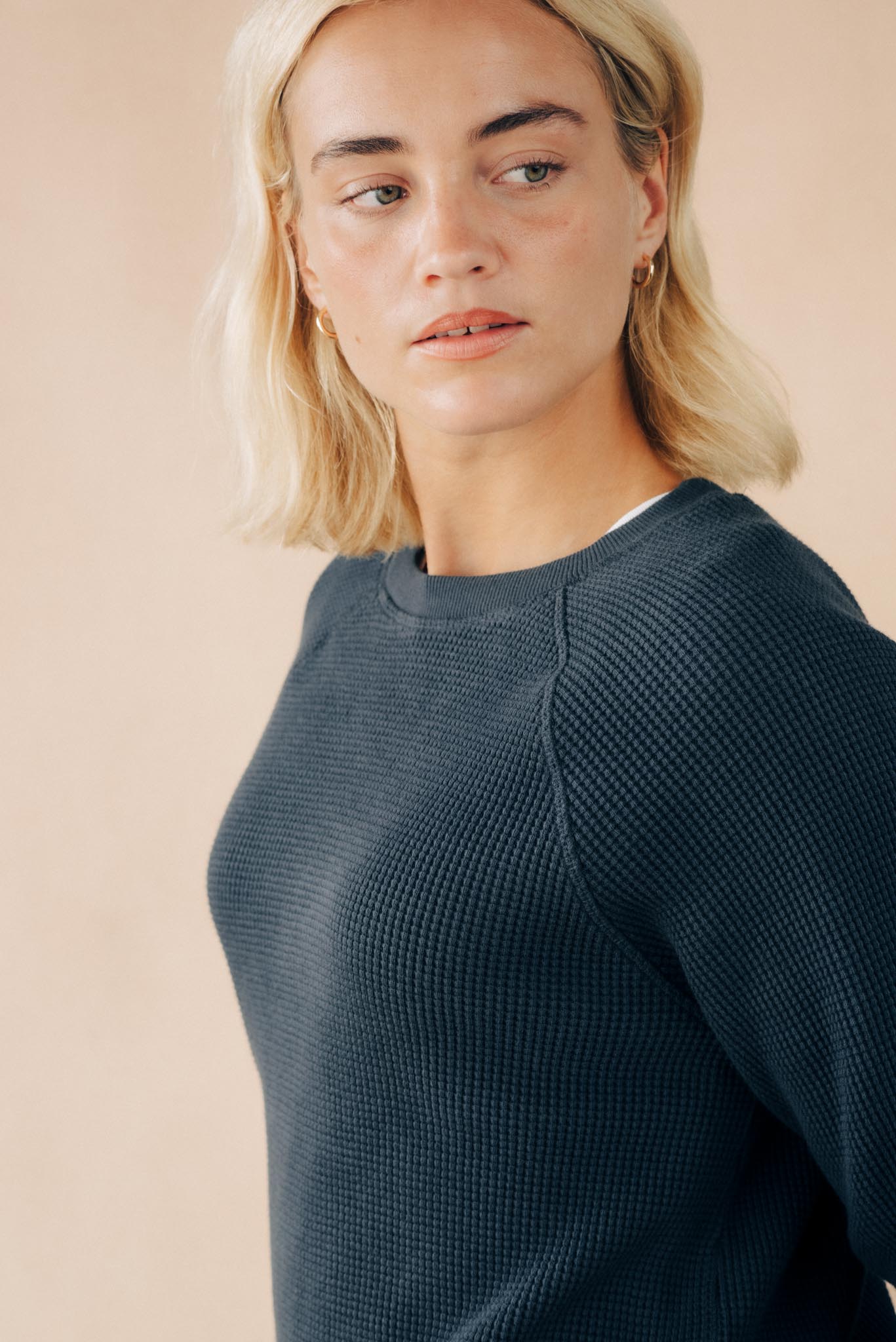 Unisex Waffle Sweatshirt
