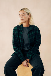 Unisex Relaxed Check Shirt