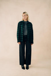 Unisex Relaxed Check Shirt