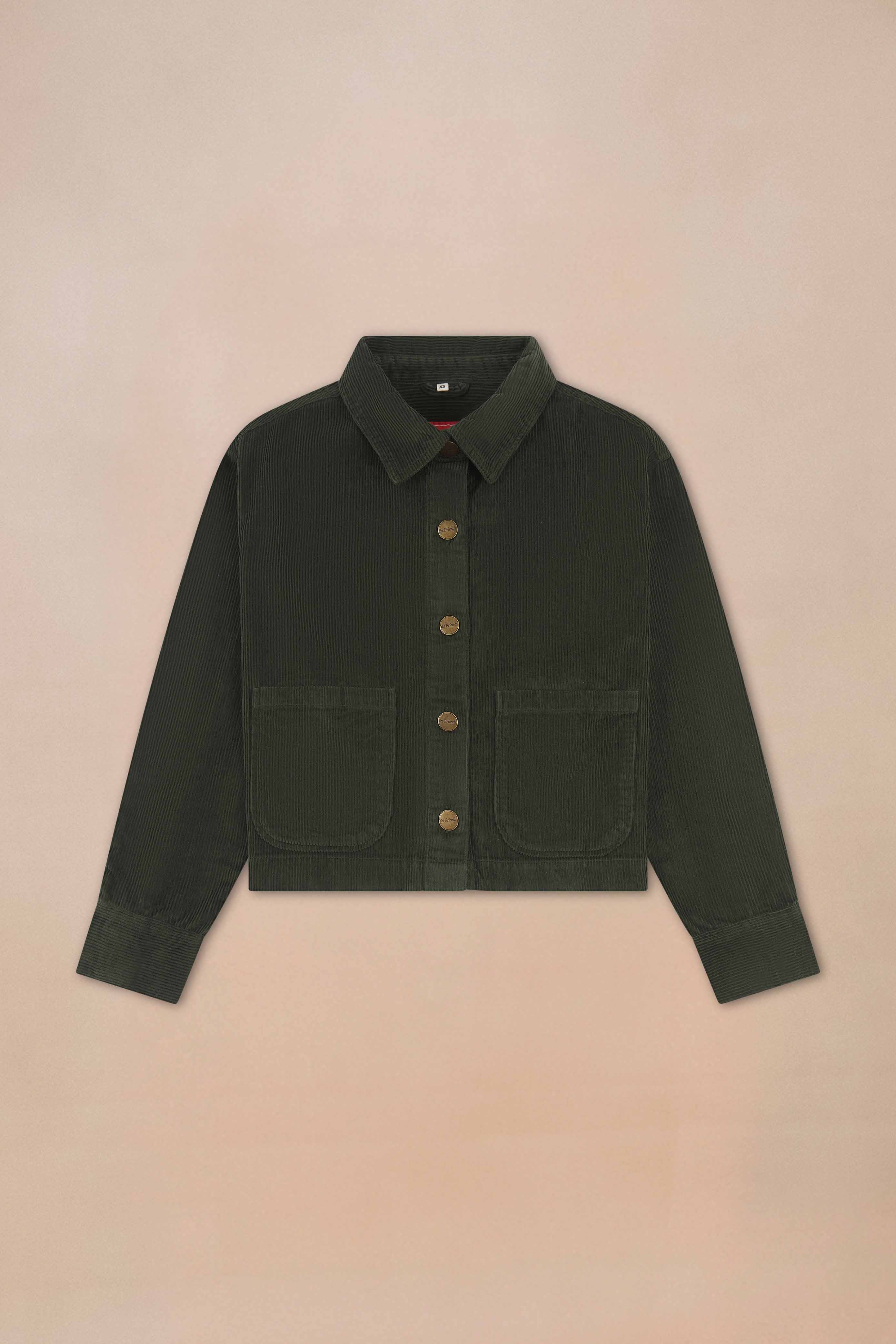 Boxy Corduroy Jacket