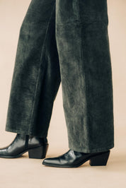 Cord Wide Leg Trousers