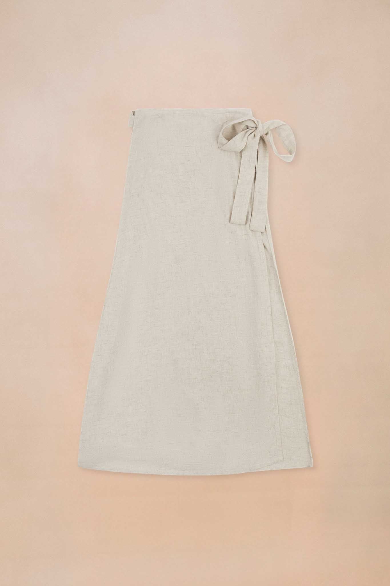 Linen EcoVero™️ Wrap Skirt