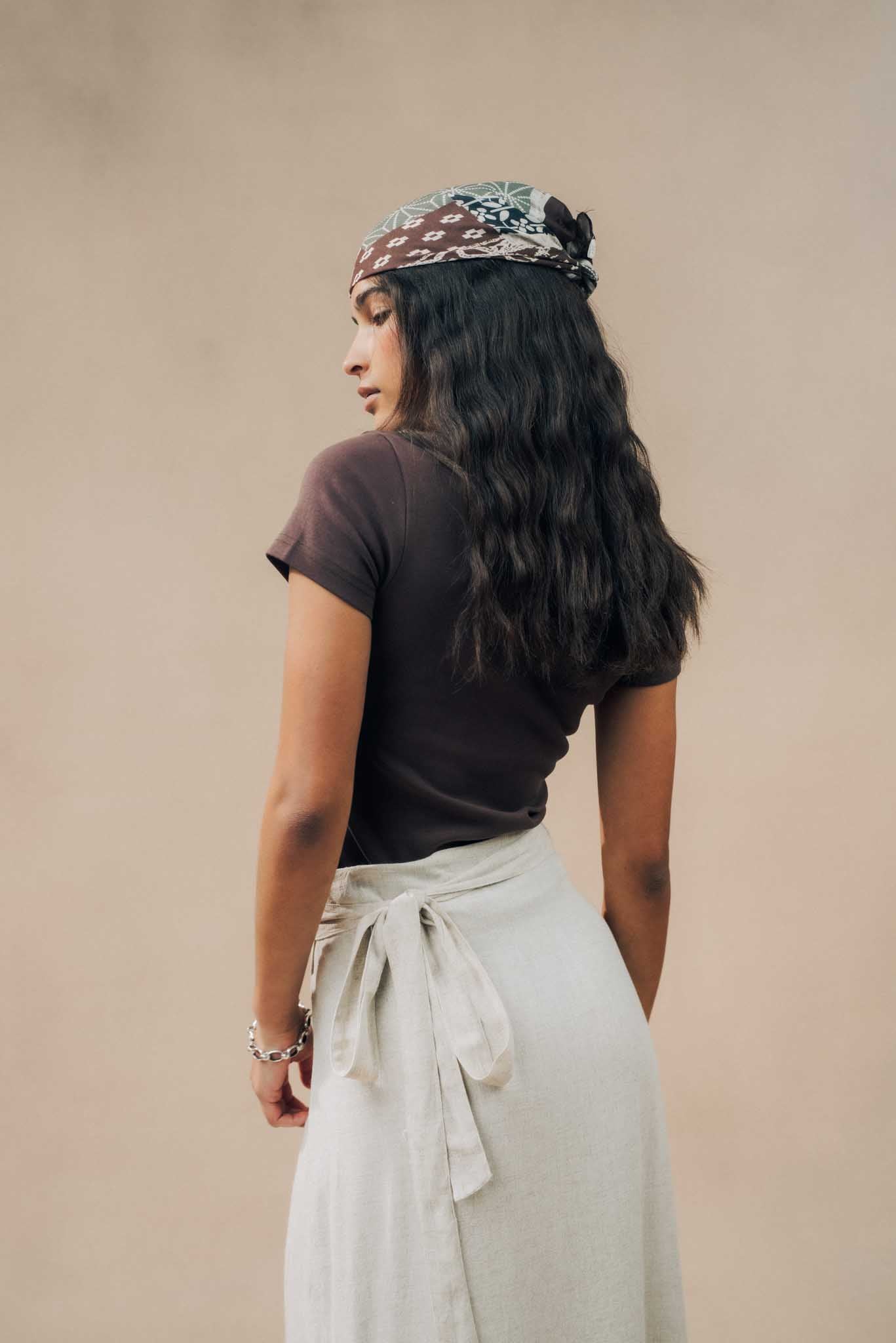 Linen EcoVero™️ Wrap Skirt