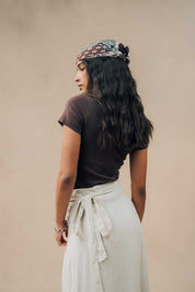 Linen EcoVero™️ Wrap Skirt