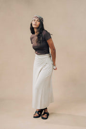 Linen EcoVero™️ Wrap Skirt