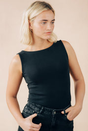 Boat Neck Vest