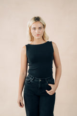 Boat Neck Vest
