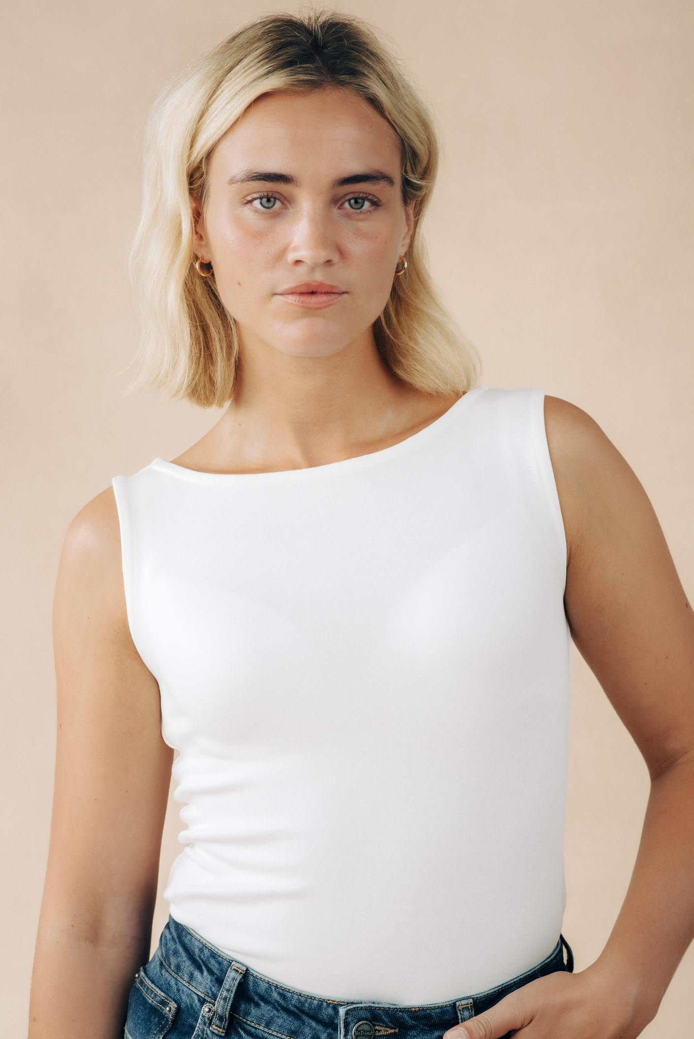 Boat Neck Vest