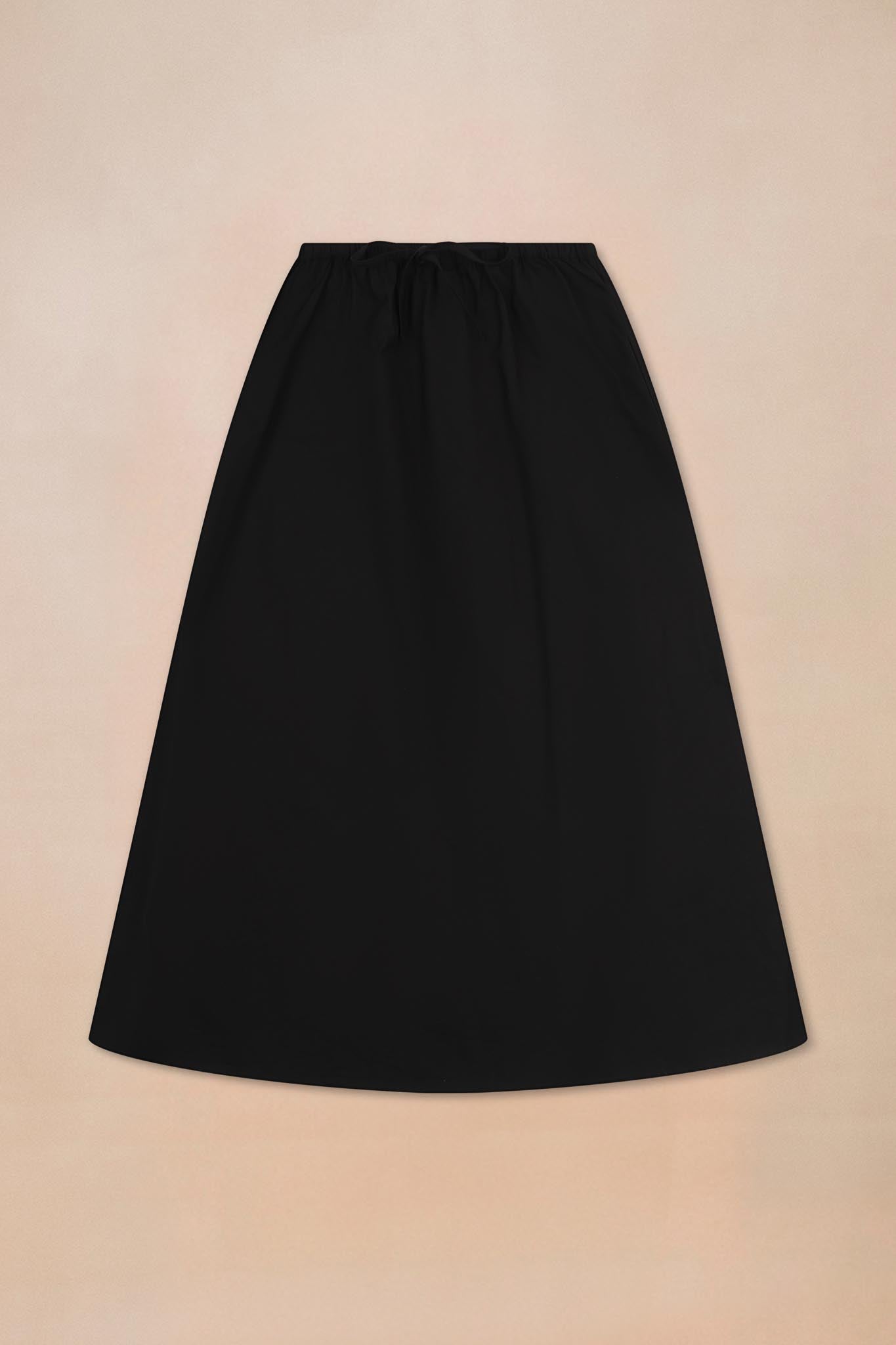A-Line Midi Skirt