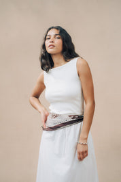 A-Line Midi Skirt