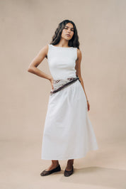 A-Line Midi Skirt