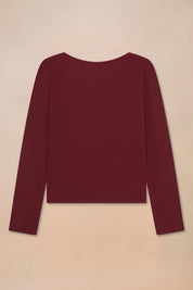 Reversible Long Sleeve Top