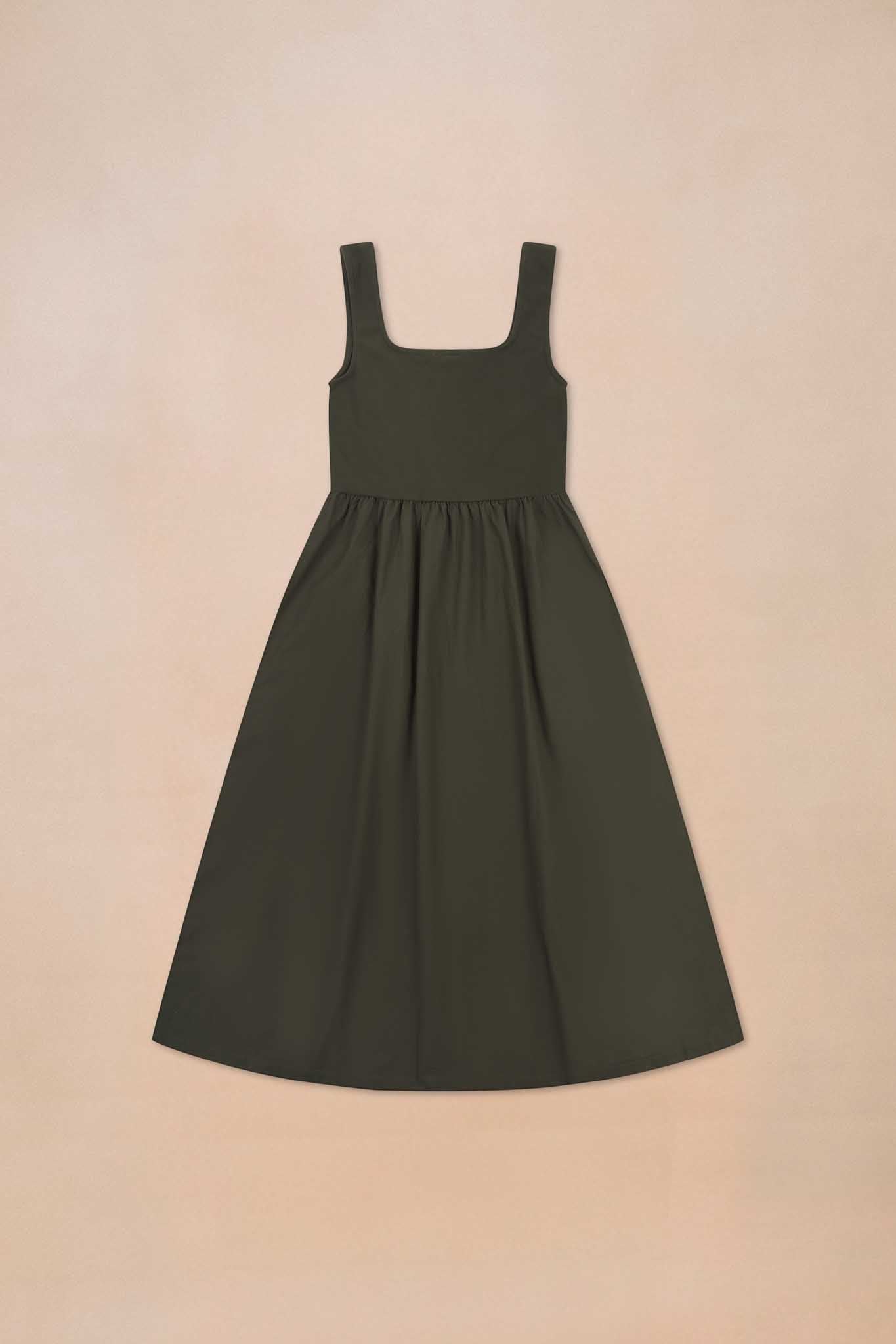Square Neck Dress
