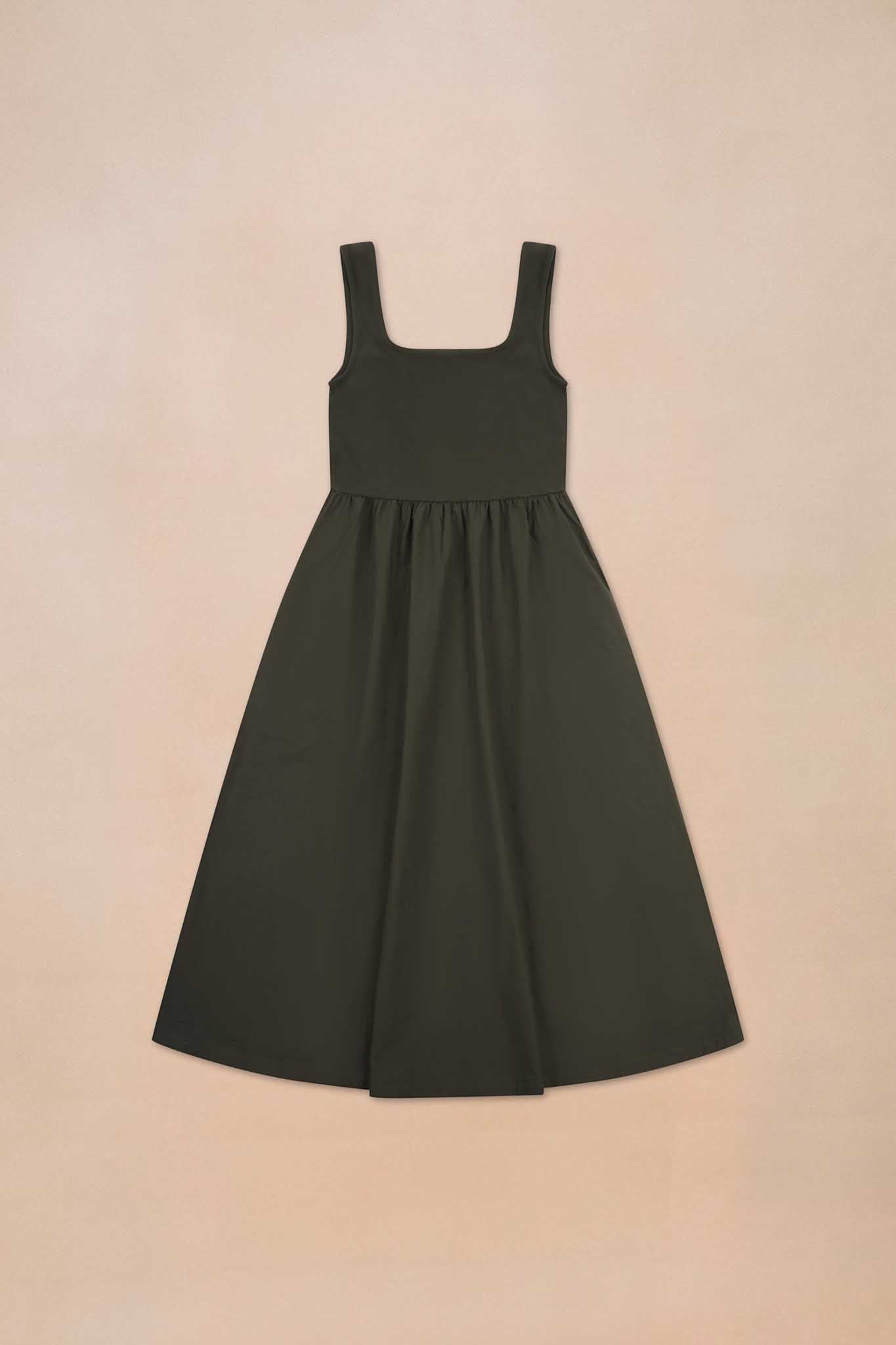 Square Neck Dress