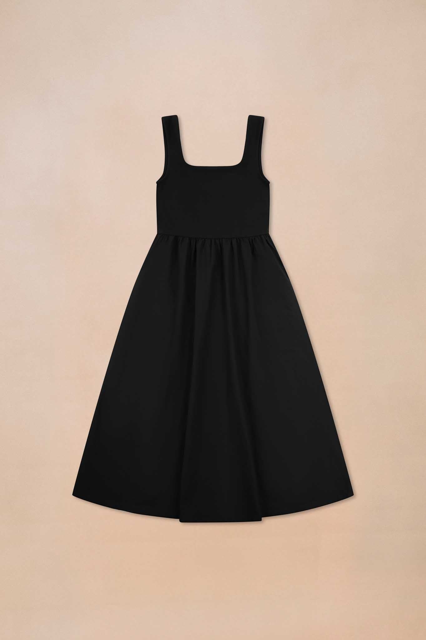 Square Neck Dress