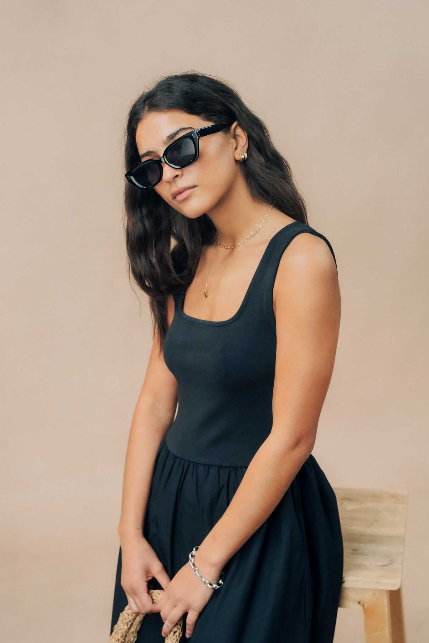 Square Neck Dress