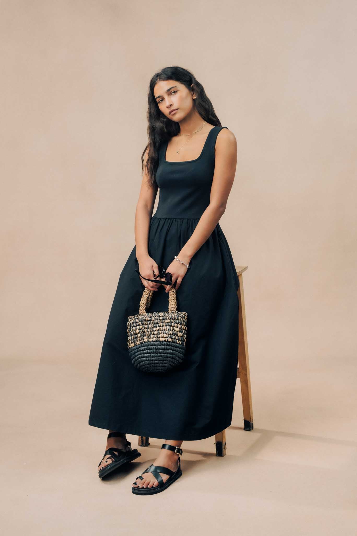 Square Neck Dress