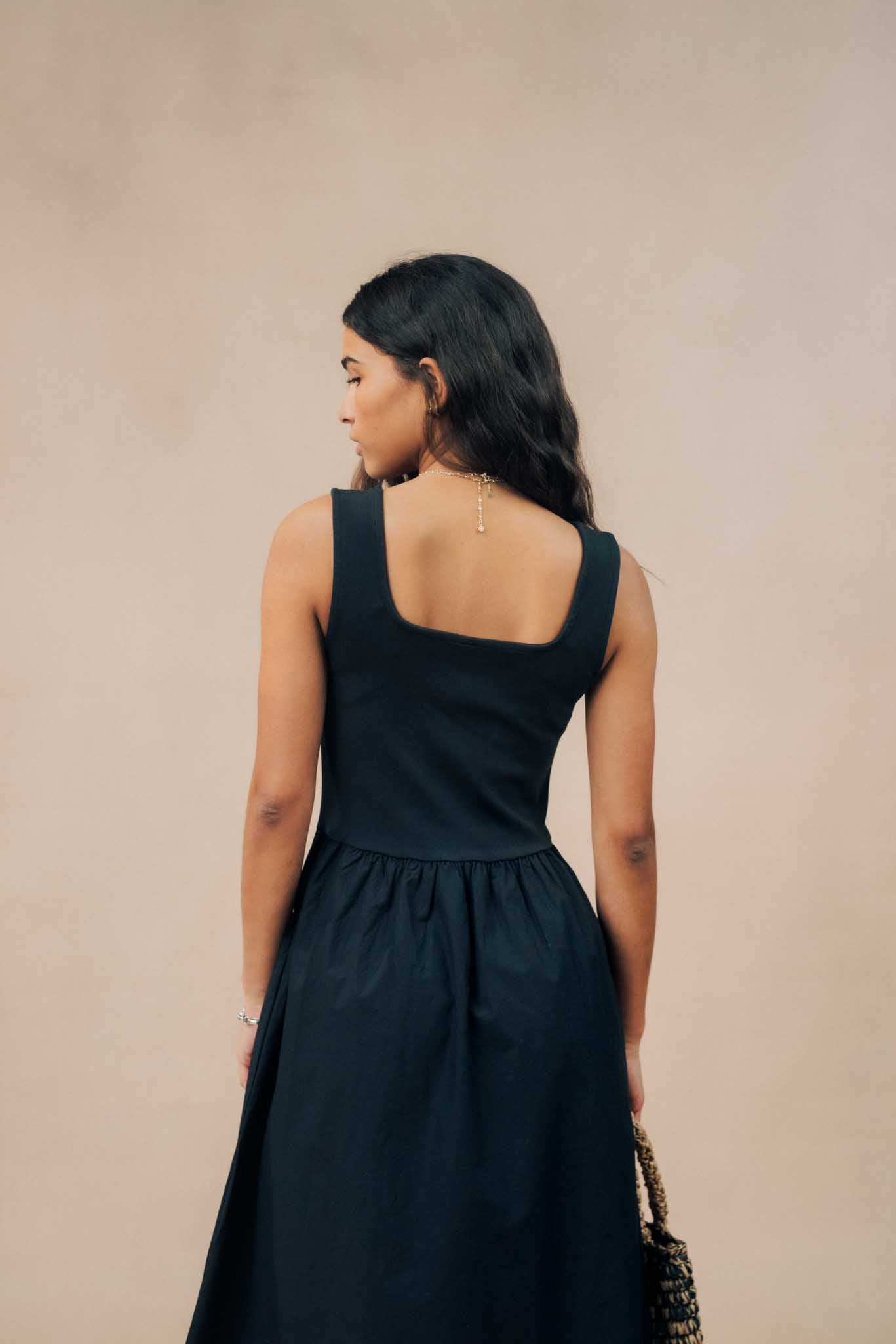 Square Neck Dress