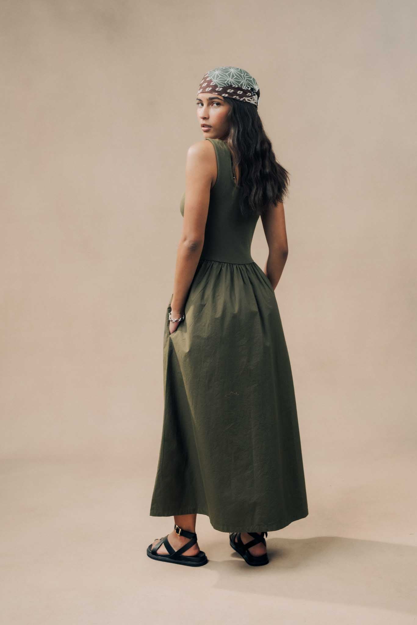 Square Neck Dress