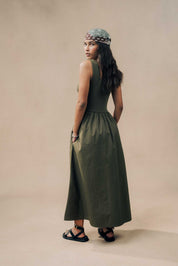 Square Neck Dress