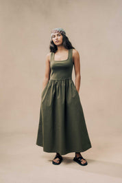 Square Neck Dress