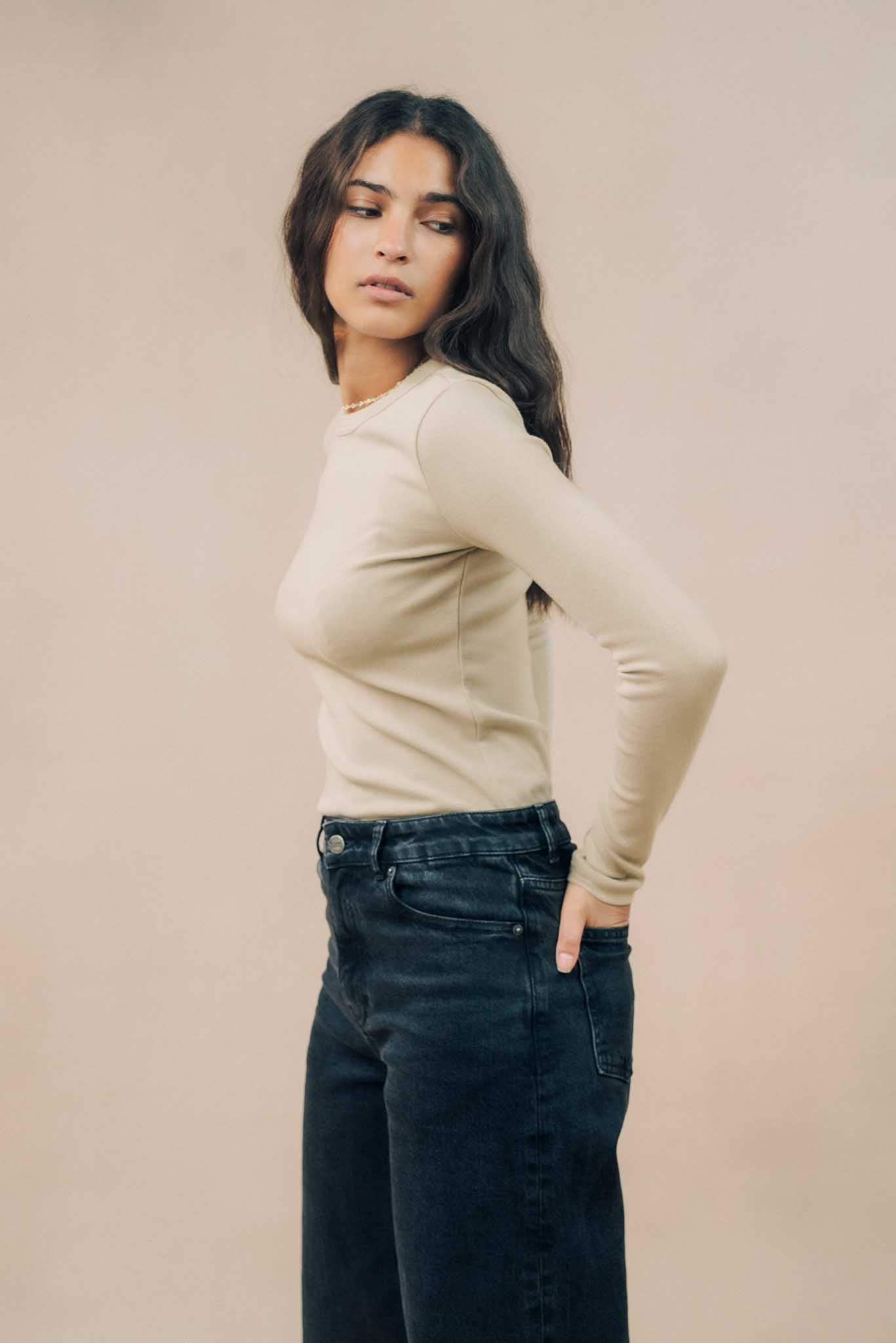 Premium Fitted Long Sleeve T-shirt