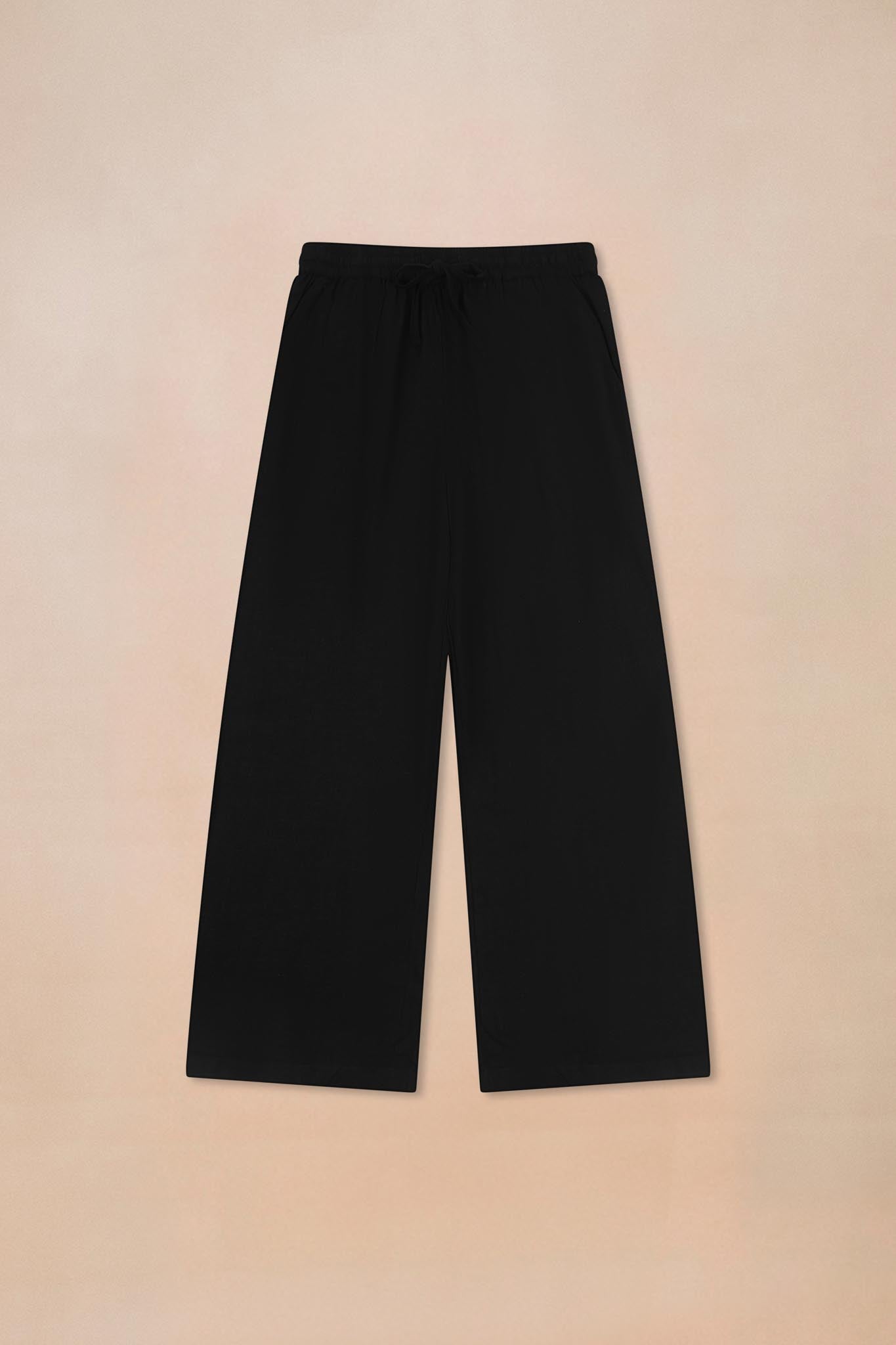 Linen EcoVero™️ Wide Leg Trouser