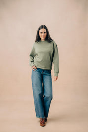 Unisex Generous Small Type Sweatshirt