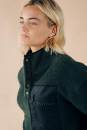 Unisex Popper Neck Fleece