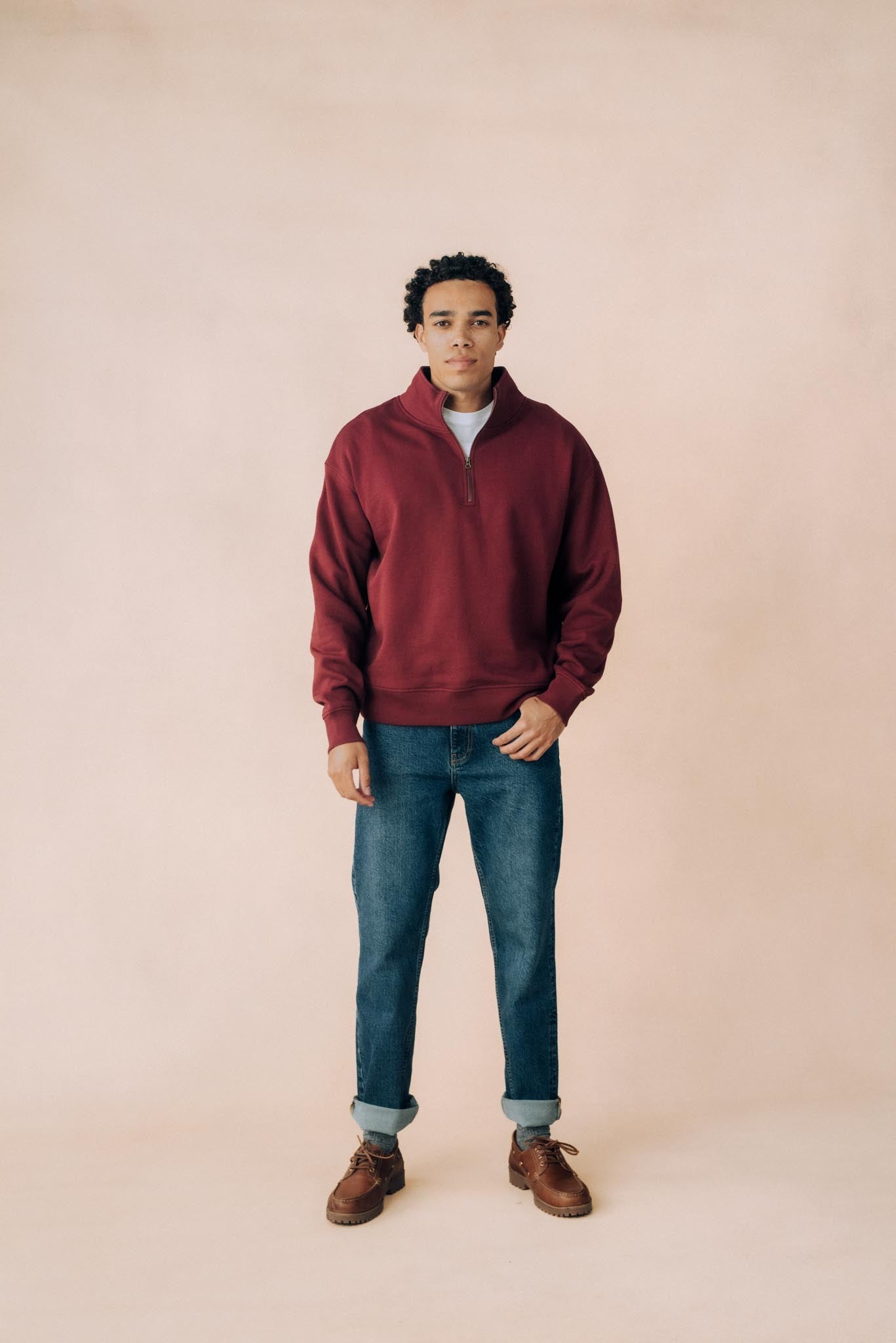Quarter Zip Sweat