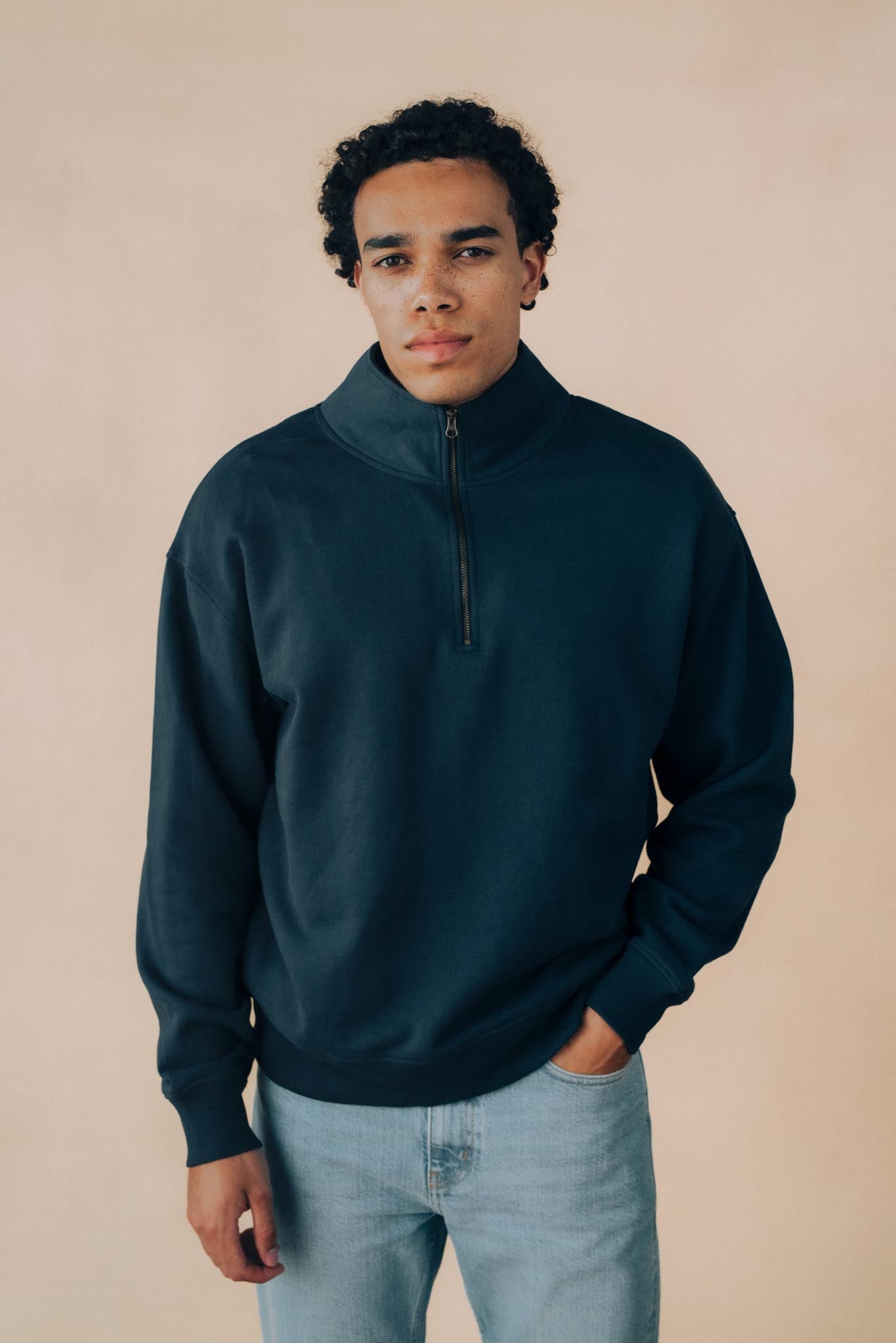 Quarter Zip Sweat