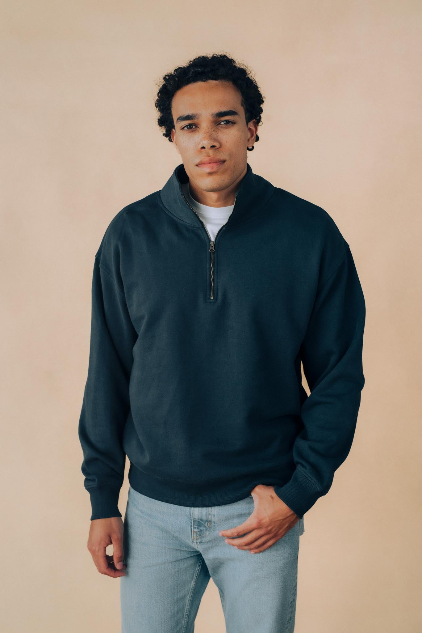 Quarter Zip Sweat