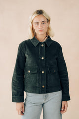 Cord Boxy Utility Jacket