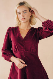 Cord Mini Dress