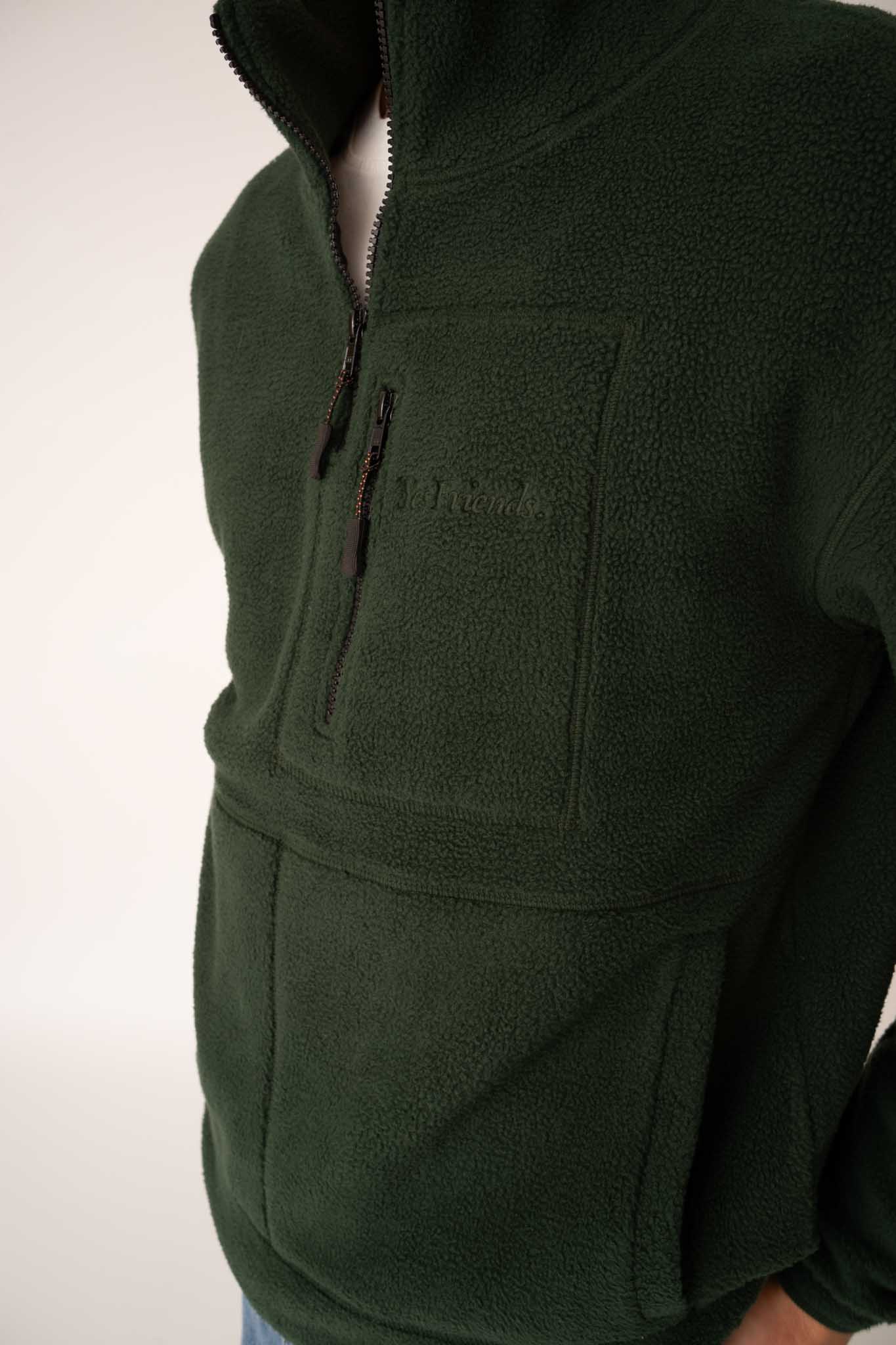 1/4 Zip Recycled Fleece