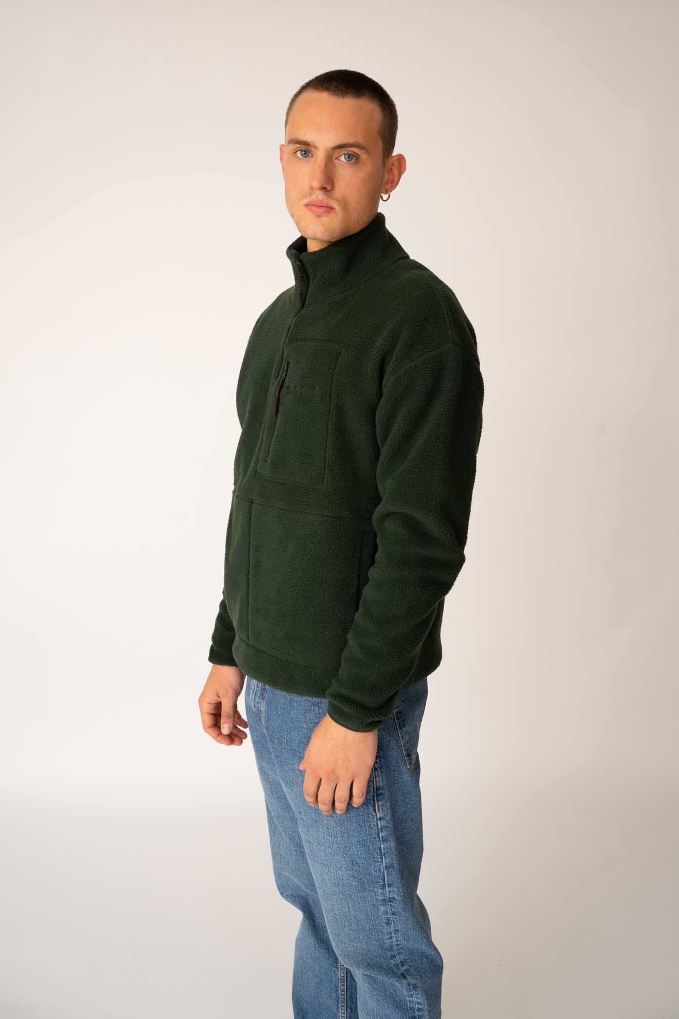 1/4 Zip Recycled Fleece