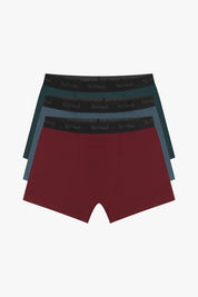 Organic Boxer Trunks - 3 Pack