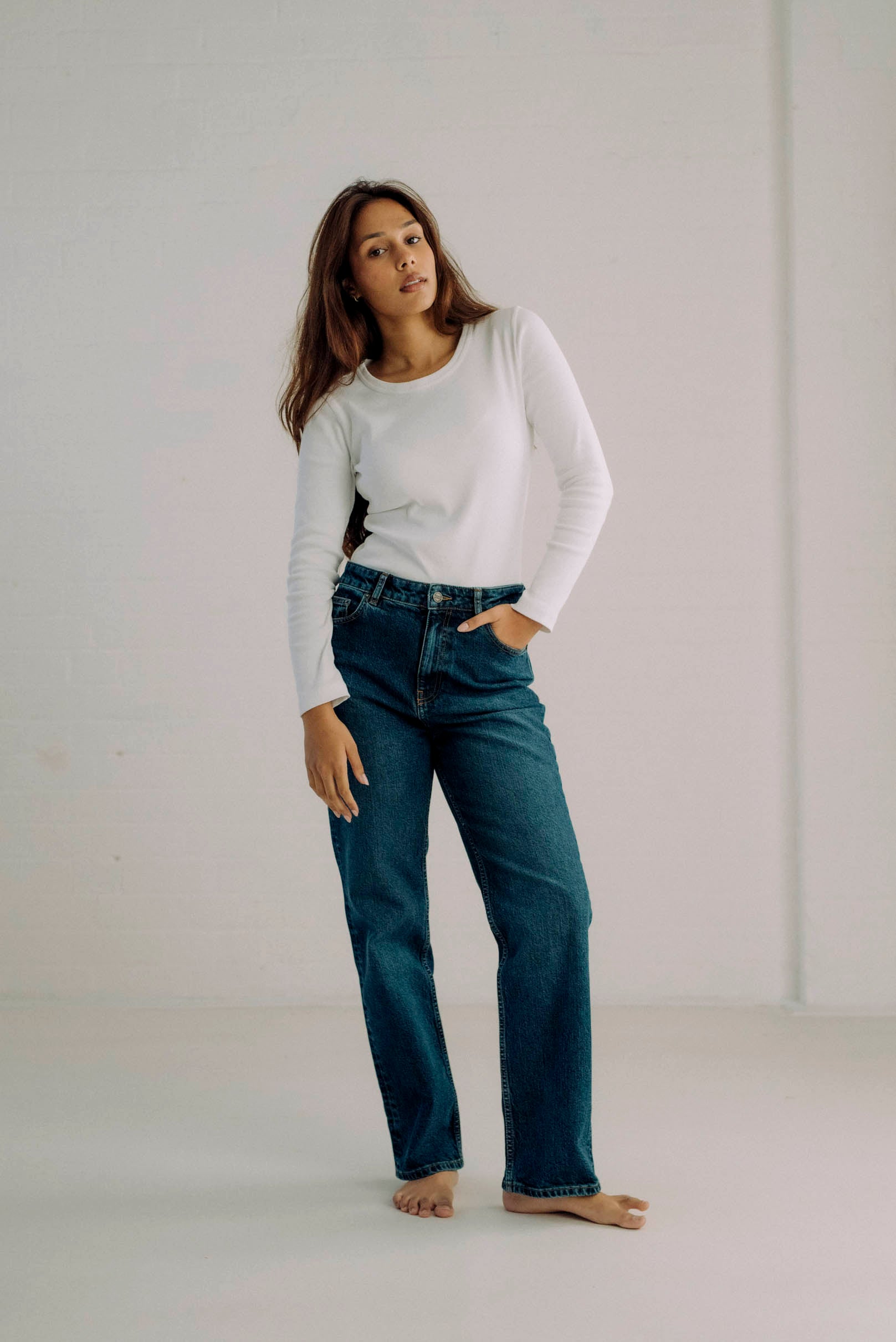 Straight Organic Jeans