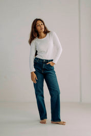 Straight Organic Jeans