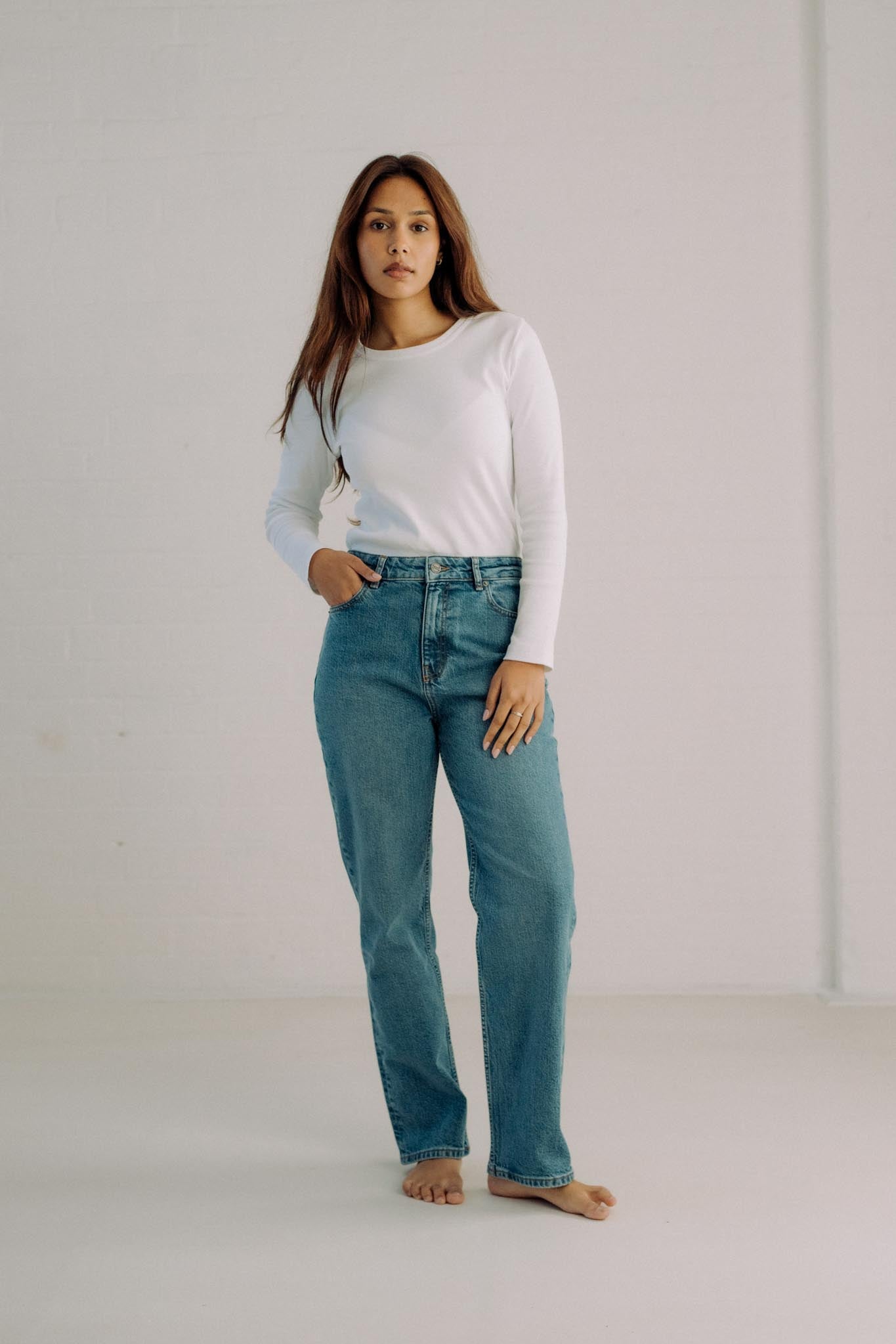Straight Organic Jeans