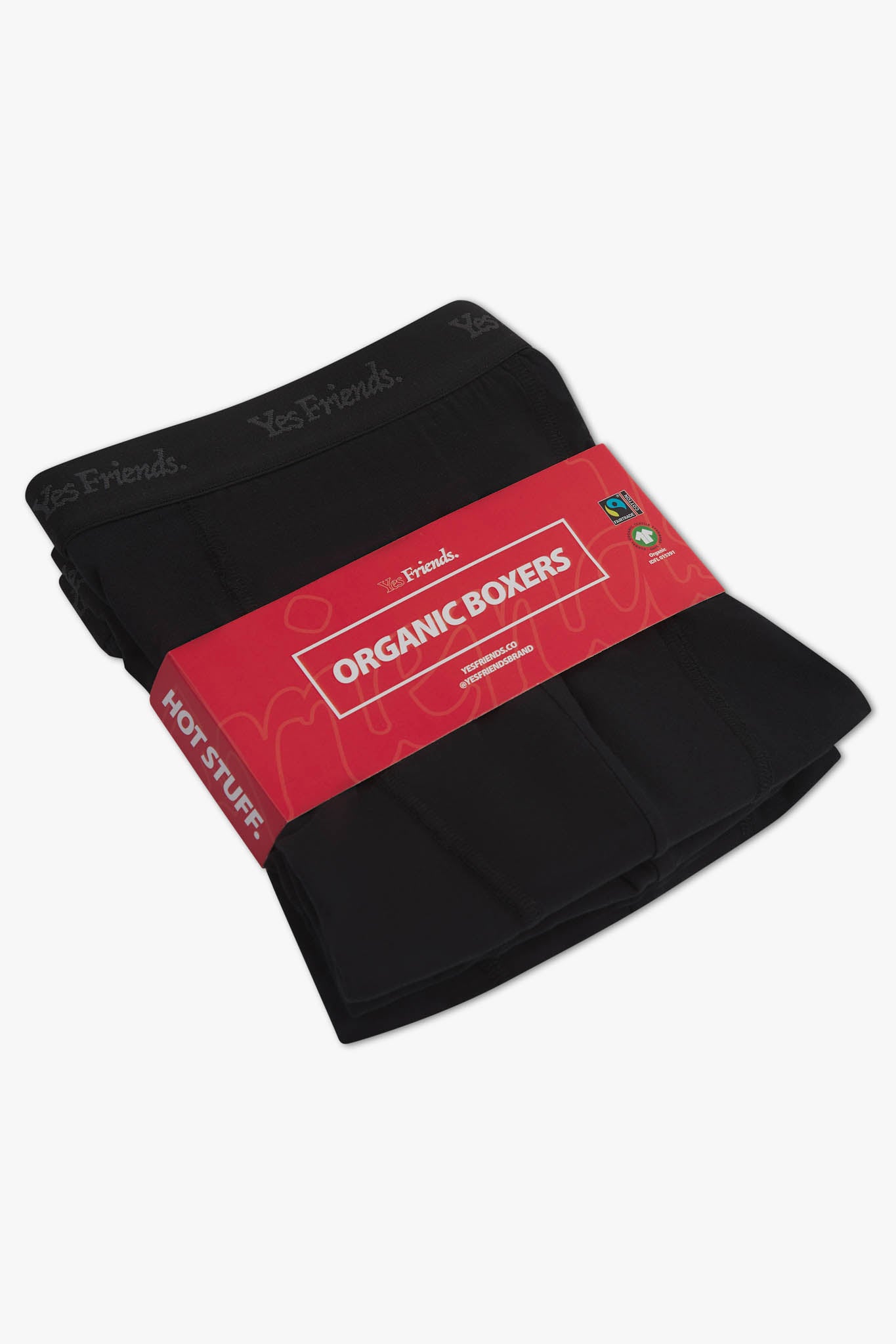 Organic Boxer Trunks - 3 Pack