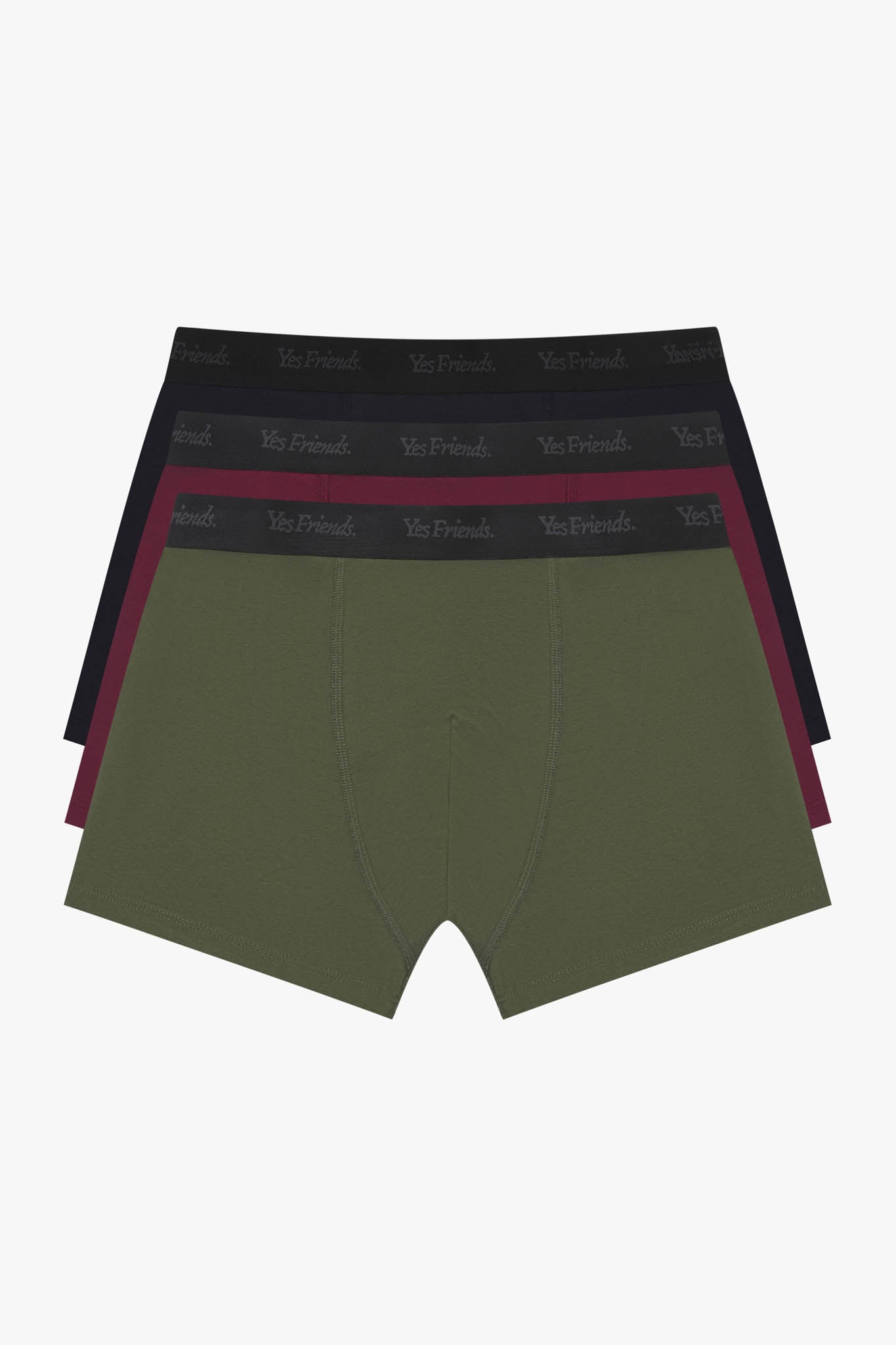 Organic Boxer Trunks - 3 Pack