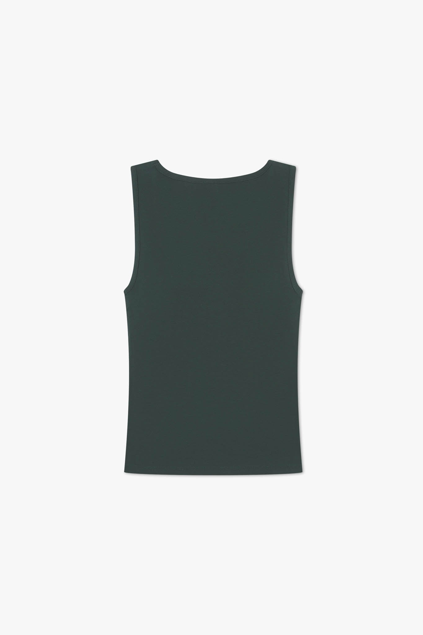 organic cotton hemp border tank top ブラック ORGANIC COTTON HEMP BORDER T-SHIRTS/GRAY | ARGUE