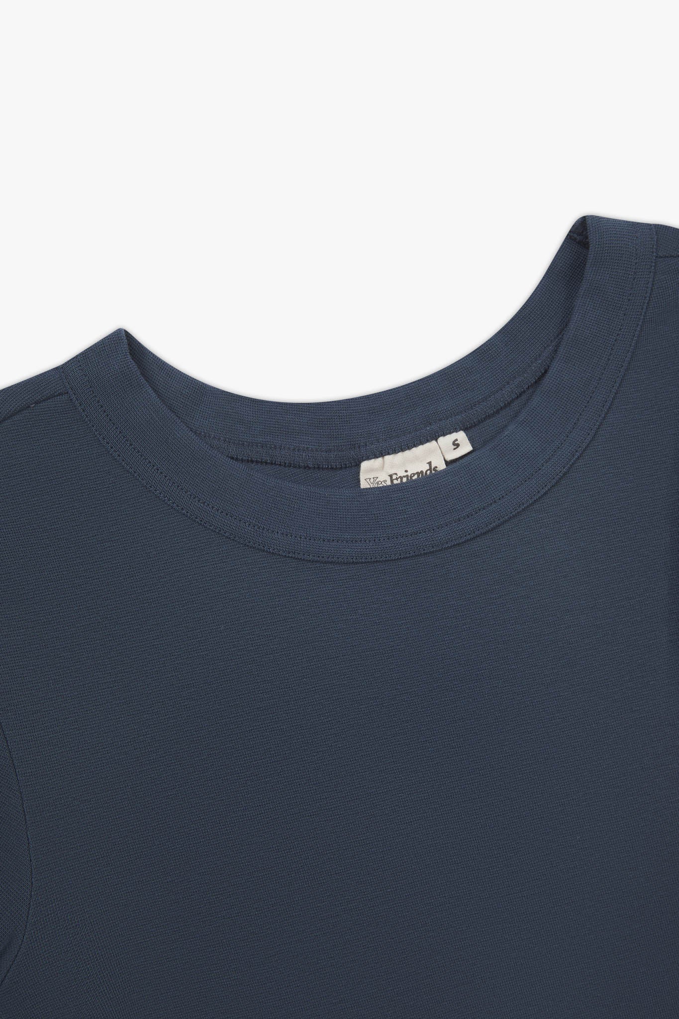 Fitted Micro Rib Organic T-shirt