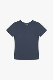Fitted Micro Rib Organic T-shirt