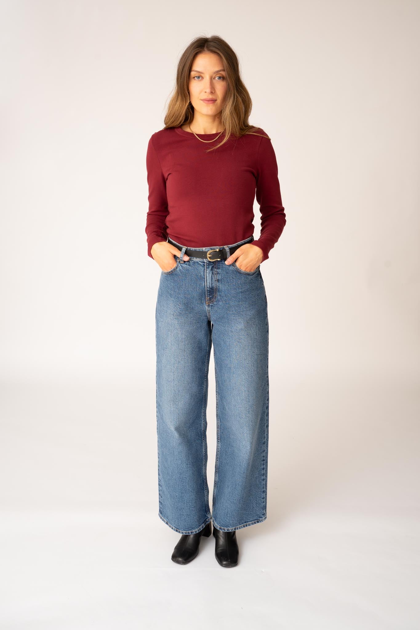 organic-womens-long-sleeve-fitted-t-shirt-burgundy-2.jpg