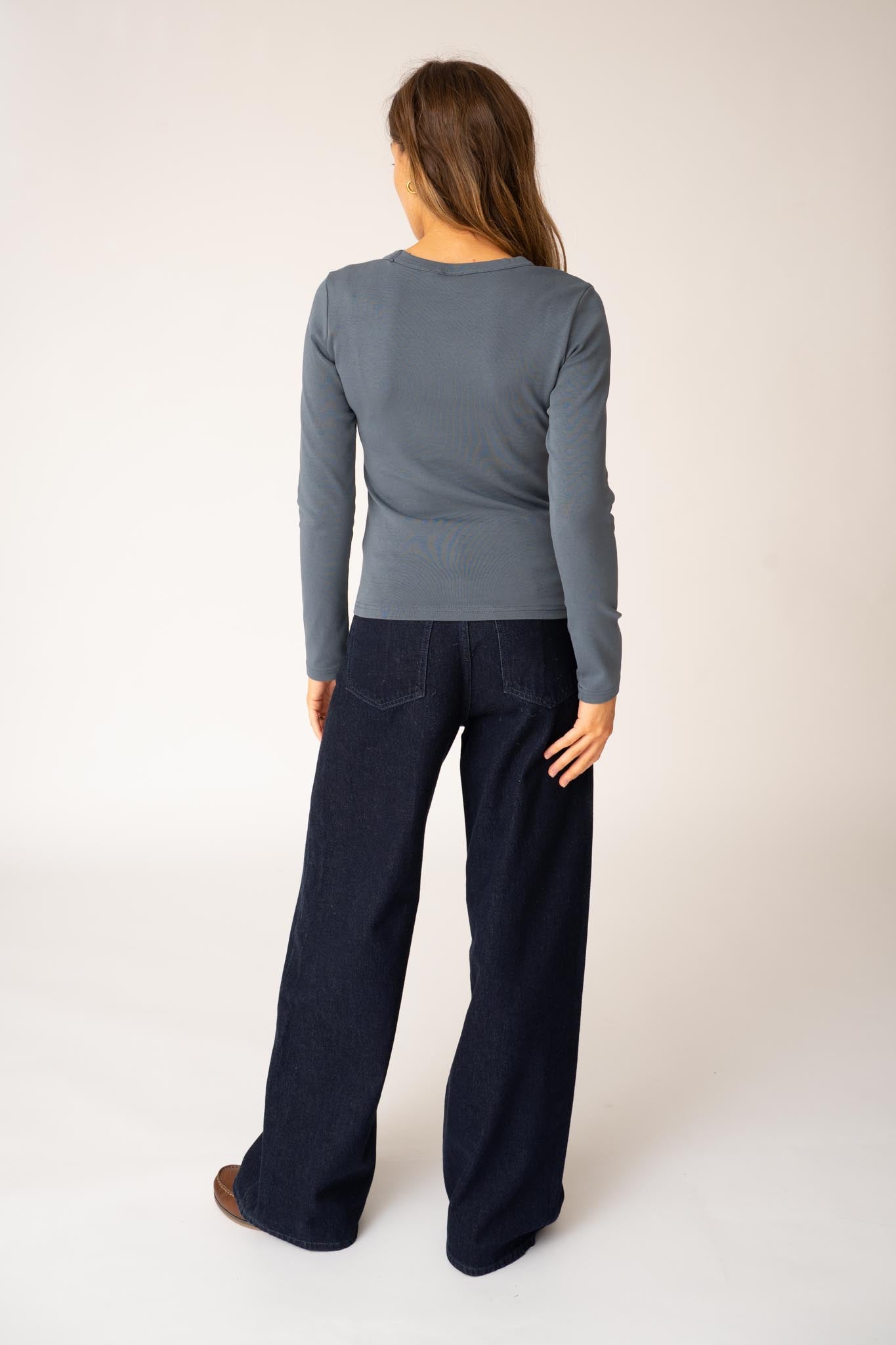 Premium Fitted Organic Long Sleeve T-shirt