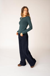Premium Fitted Organic Long Sleeve T-shirt