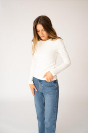 Premium Fitted Organic Long Sleeve T-shirt